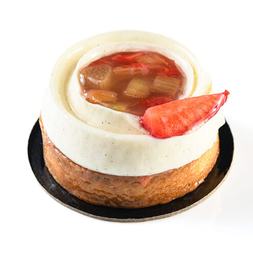 Tarte Fraise Rhubarbe