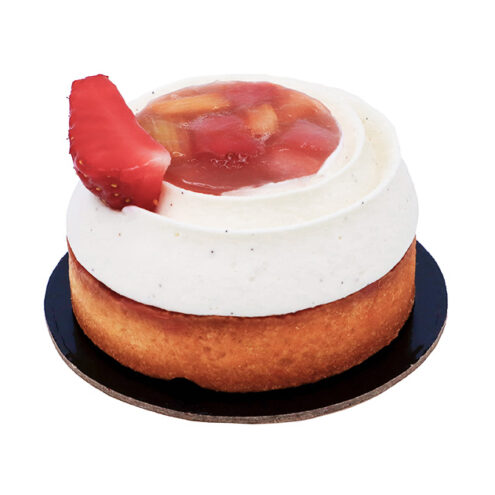 Tarte Fraise Rhubarbe