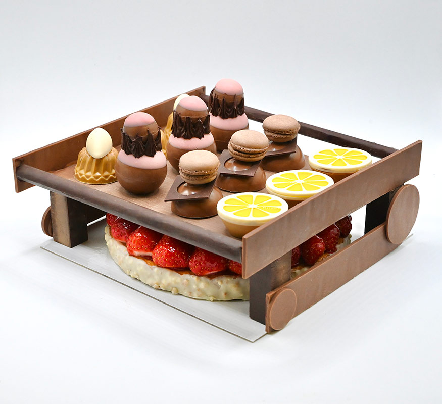 Le chariot de desserts de Pâques - Cedric Pernot